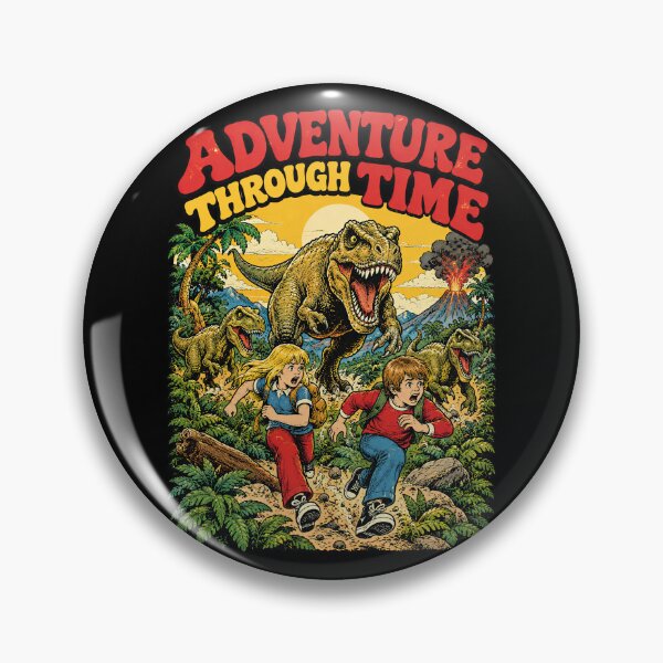 Item preview,  Adventure Through Time Dinosaur Chase designed and sold by TeeARTHY.