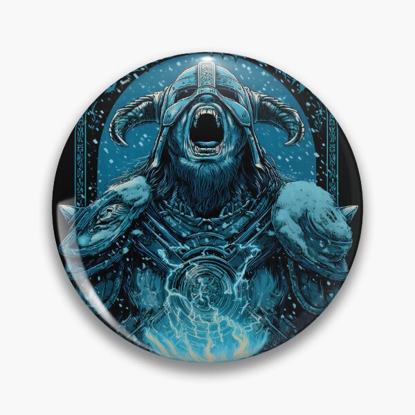 Item preview, Skyrim Dragonborn Fus Ro Dah Nordic Warrior designed and sold by RatherCreative.