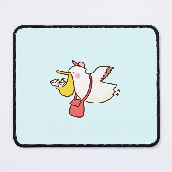 Item preview, Pelican Flying With Beak Full of Letters designed and sold by Chunu Doodles.