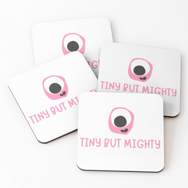 Item preview, Tiny but Mighty Cute Pink Monster designed and sold by Artsy-Ritzy.