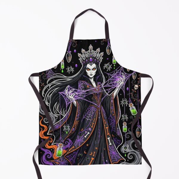 Item preview, The Spider Witch — Weaver of Cursed Destinies designed and sold by DibujandoPorfa.