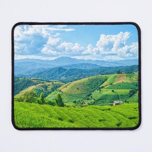 Item preview, The Green Kingdom — Rice Fields and Endless Mountains, Ban Pa Bong Piang designed and sold by Jomsunshine.