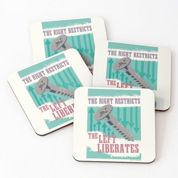 Item preview, Right and Left (Derecha y Izquierda) designed and sold by Multitudes-UK.