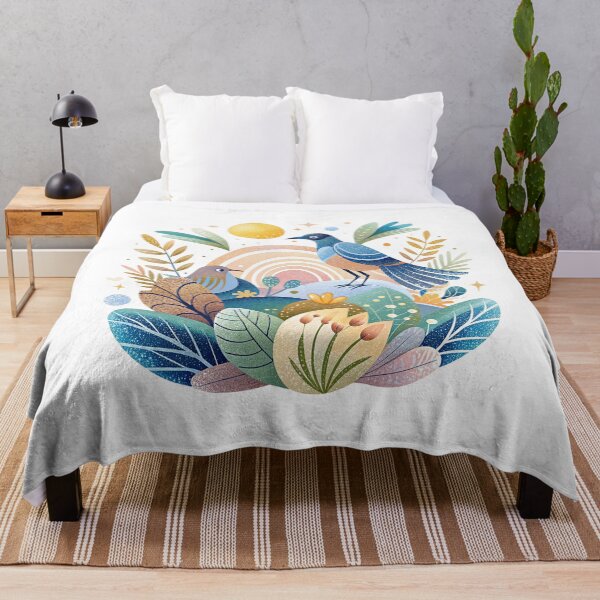 Item preview, Colorful Birds and Flowers designed and sold by SantiagoJos.