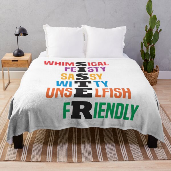 Item preview, Sister - Crossword Text Design for Out-going Sister designed and sold by Vector-Artist.