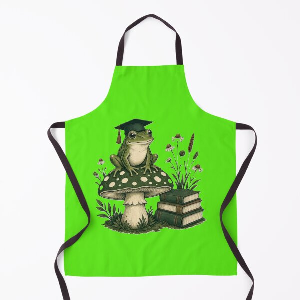 Item preview, Scholar Frog Mushroom Books Cottagecore T-Shirt designed and sold by DesignsMjB.