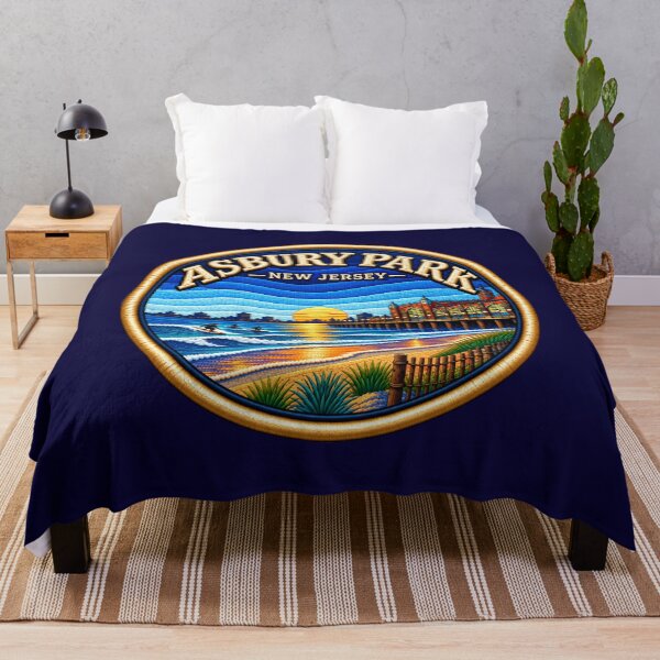 Item preview, Asbury Park New Jersey Beach Sunset designed and sold by Swanny's Custom T-shirt and Gift Designs.