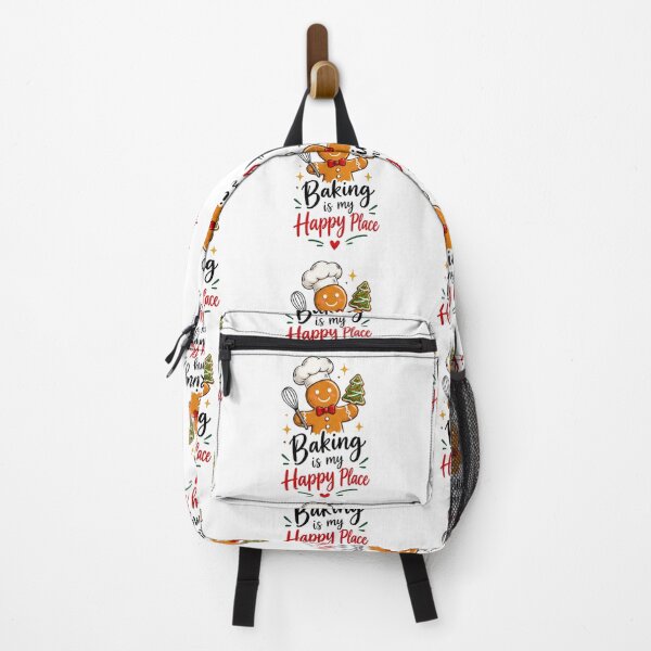 Item preview, Baking Is My Happy Place Christmas Baking Quote Design designed and sold by FuzionRaptor.