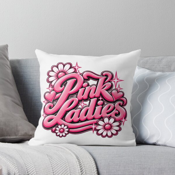 Item preview, Pink Ladies Retro Rockabilly Flower designed and sold by Genius Geek.