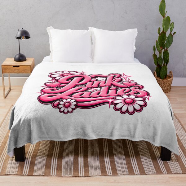 Artikelvorschau, Pink Ladies Retro Rockabilly Flower entworfen und verkauft von Genius Geek.