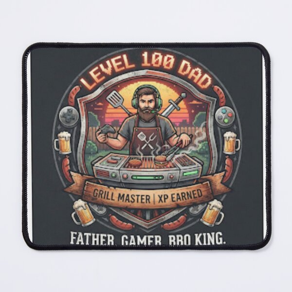 Item preview, Father Dad DJ BBQ King Grill designed and sold by Sven83.