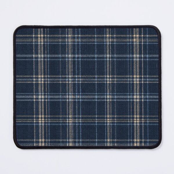 Item preview, Navy Blue Tartan Plaid Fabric Texture designed and sold by aztrends.