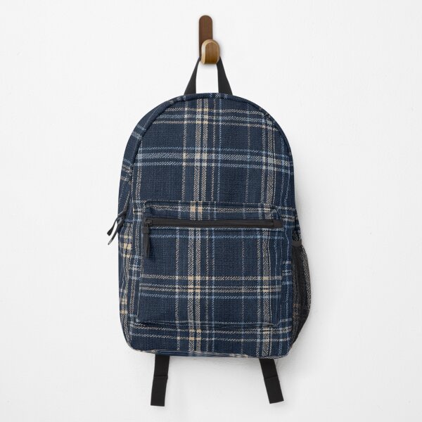 Item preview, Navy Blue Tartan Plaid Fabric Texture designed and sold by aztrends.