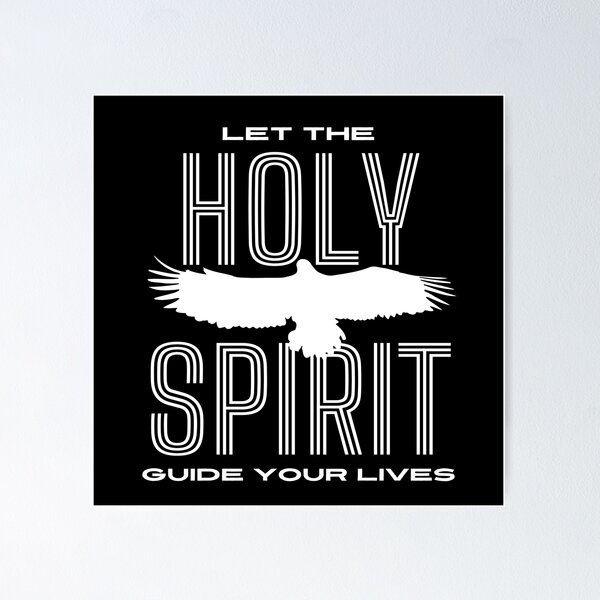 Item preview, Let The Holy Spirit Guide Your Life - Bible Quote  designed and sold by MoriaStore.