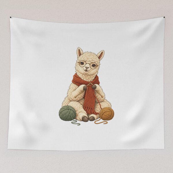 Item preview, Alpaca Knitter designed and sold by cybersilverhand.