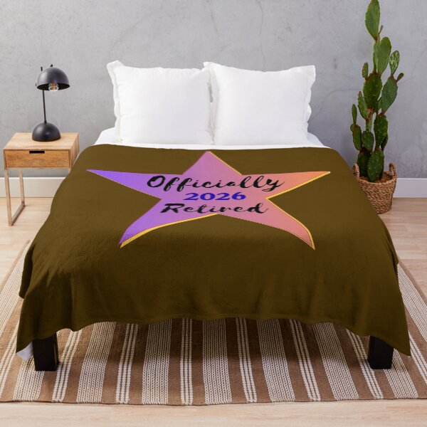 Item preview, Officially Retired 2026 Retro Star Retirement Party Gift Design designed and sold by Evelashop.