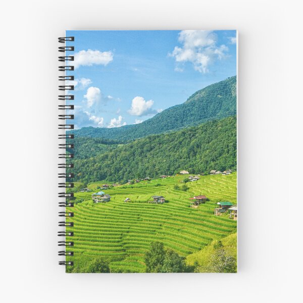 Item preview, Ban Pa Bong Piang — The Hidden Rice Terraces of Chiang Mai designed and sold by Jomsunshine.