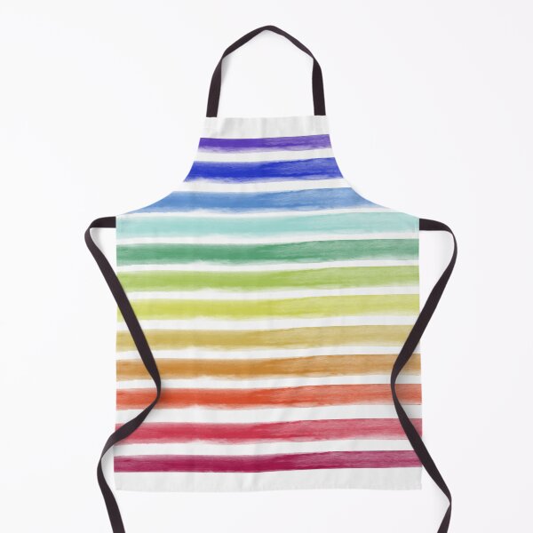 Item preview, Rainbow Watercolour Stripes. Copyright: © Collugraphic. designed and sold by Collugraphic.