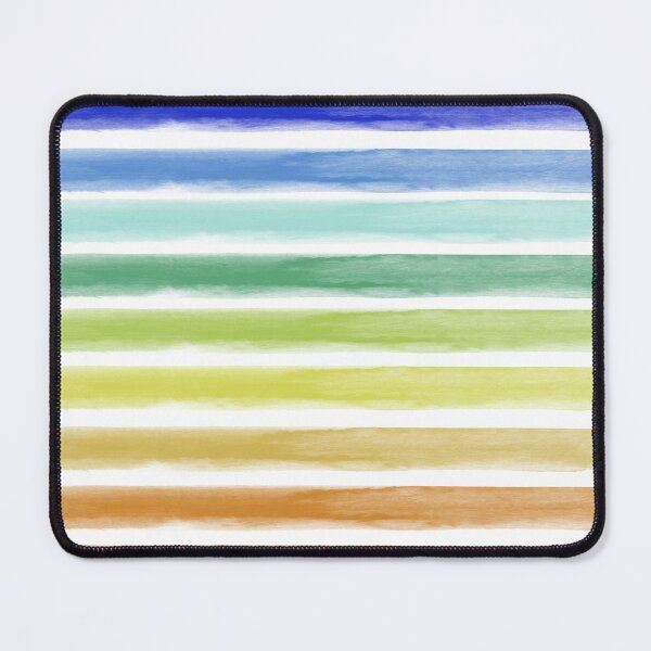 Item preview, Rainbow Watercolour Stripes. Copyright: © Collugraphic. designed and sold by Collugraphic.