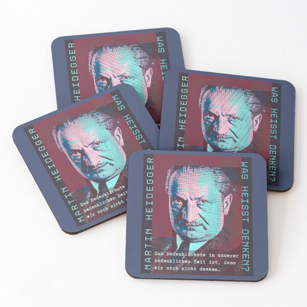Item preview, Martin Heidegger quote: Das Bedenklichste in unserer bedenklichen Zeit ist, dass wir noch nicht denken. designed and sold by artbleed.