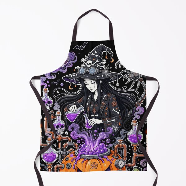 Item preview, Witchcraft Grand Prix — Broomsticks at Full Speed designed and sold by DibujandoPorfa.