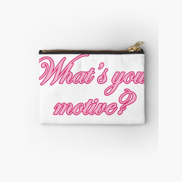 Item preview, What's Your Motive Baby Pink Y2K Script designed and sold by cupids-eros.
