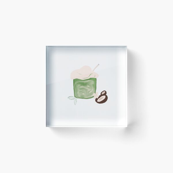 Item preview, Coconut Matcha latte  designed and sold by Drivendee.