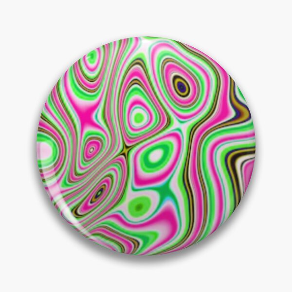 Item preview, Neon Liquid Maze Abstract Pattern designed and sold by Dew Drop Designs.
