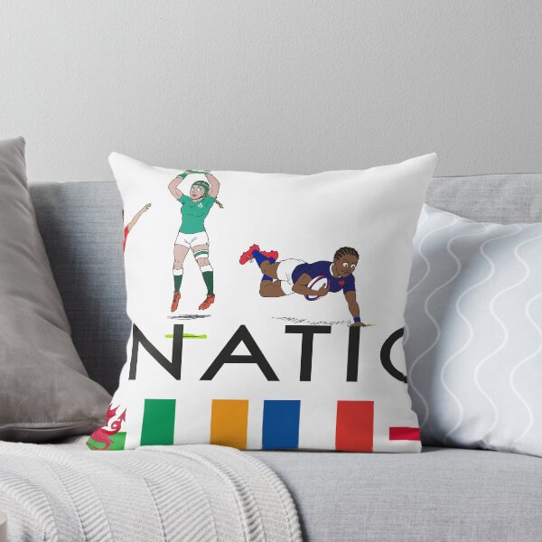 Item preview, Six Nations women's rugby teams designed and sold by dizzycatbiz.