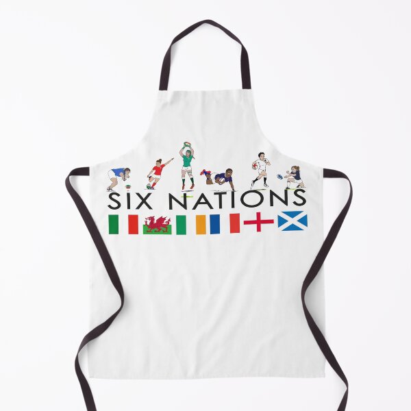 Item preview, Six Nations women's rugby teams designed and sold by dizzycatbiz.