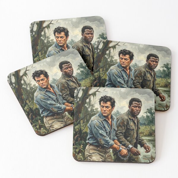Item preview, The Defiant Ones Crime Drama Fine Art Tribute designed and sold by Art's Diner.