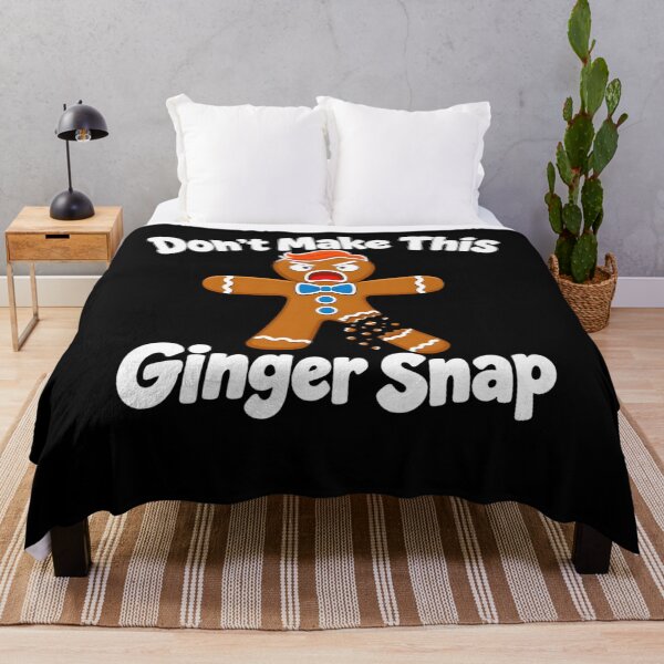 Item preview, Don't Make This Ginger Snap Redhead Christmas Gingerbread Red Hair designed and sold by clothesy7.