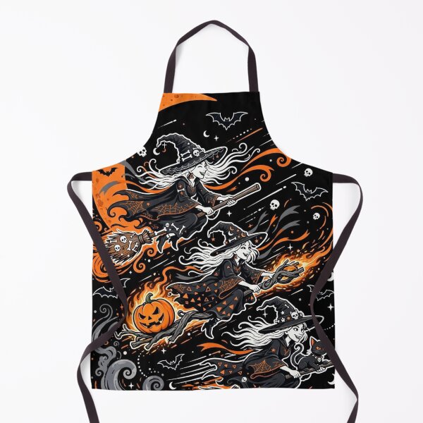 Item preview, Witchcraft Grand Prix — Broomsticks at Full Speed designed and sold by DibujandoPorfa.