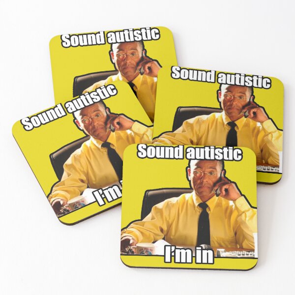 Item preview, Breaking Bad Meme: Gustavo Fring, Sound Autistic I'm in designed and sold by Bigbaldred.