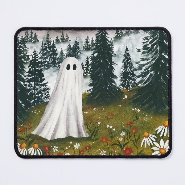 Item preview, Ghost in Wildflowers designed and sold by Tarot and Trinkets.