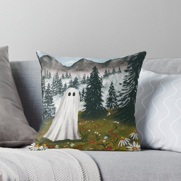 Item preview, Ghost in Wildflowers designed and sold by Tarot and Trinkets.