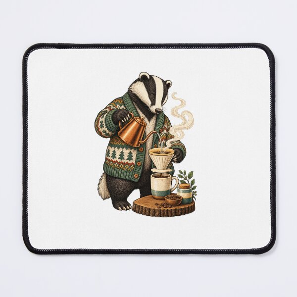 Item preview, Badger Coffee Ritual designed and sold by cybersilverhand.