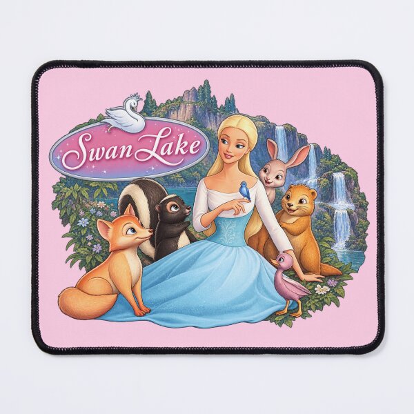 Item preview, Barbie Swan Lake Logo Print designed and sold by btluvs.