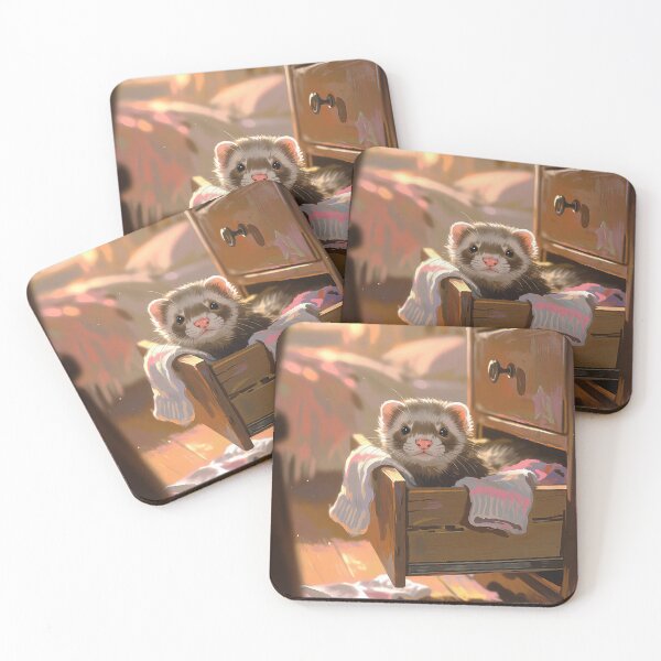 Item preview, Curious Ferret in Drawer designed and sold by The Deep Studio.