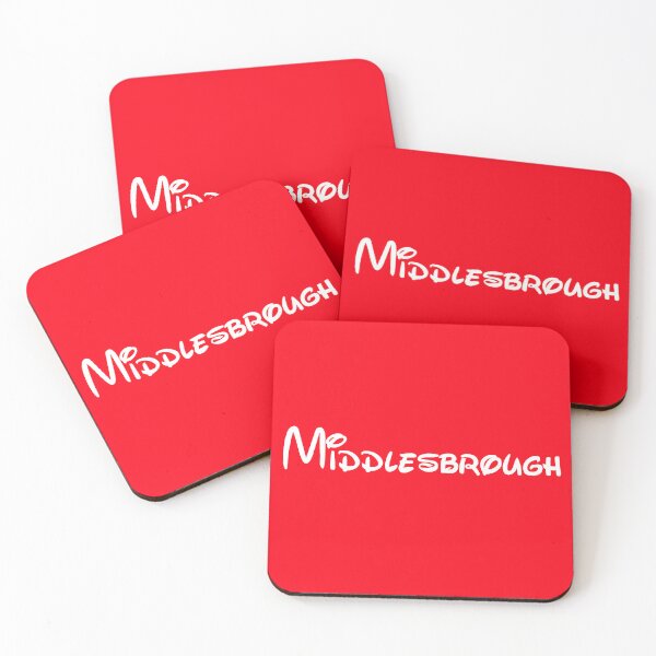 Item preview, Middlesbrough Theme Park Parody White on red designed and sold by Logo-A-GoGo.