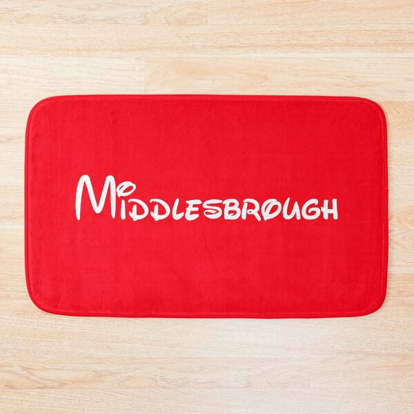 Item preview, Middlesbrough Theme Park Parody White on red designed and sold by Logo-A-GoGo.
