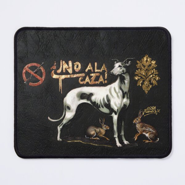 Item preview, GALOGO - Street Variations - No a la caza_09 designed and sold by GALOGO – Art for Sighthounds & Animal Welfare.