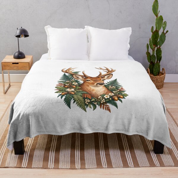 Item preview, Deer Woodland Botanicals designed and sold by cybersilverhand.