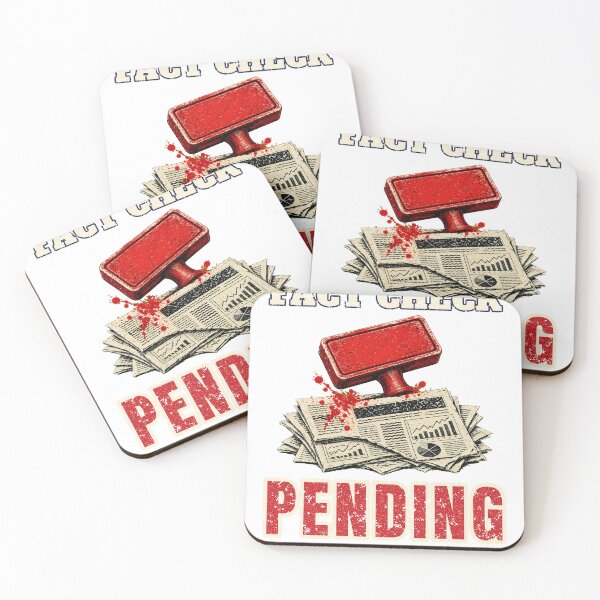 Item preview, Fact Check Pending Funny Election Midterms 2026 designed and sold by RobinHoodShirts.