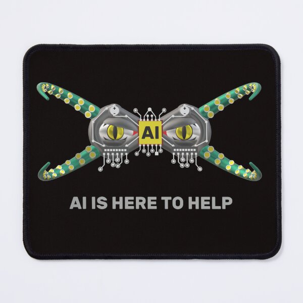 Item preview, AI Future Embraces You designed and sold by dakotakoin.