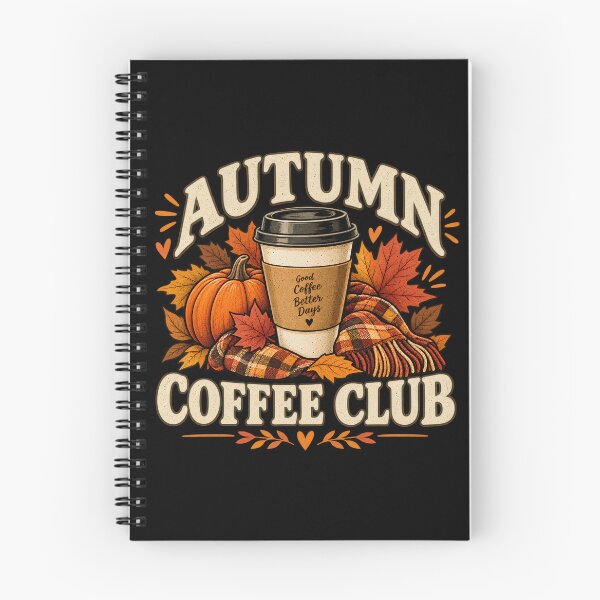 Item preview, Autumn Coffee Club designed and sold by monika-arthing.