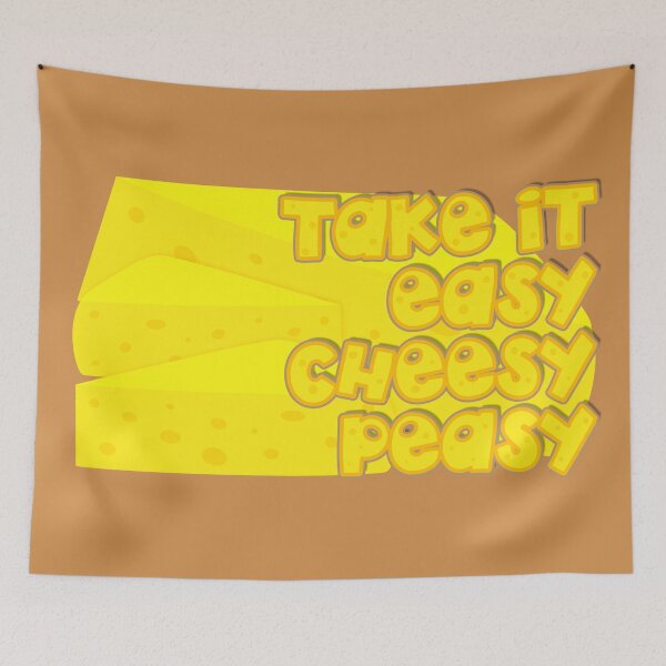 Item preview, Take it Easy Cheesy Peasy designed and sold by SuzanaTArt.