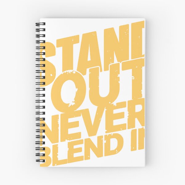Item preview, Stand Out Never Blend In Distressed Lettering designed and sold by andry01.