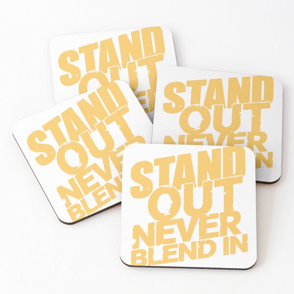 Item preview, Stand Out Never Blend In Distressed Lettering designed and sold by andry01.