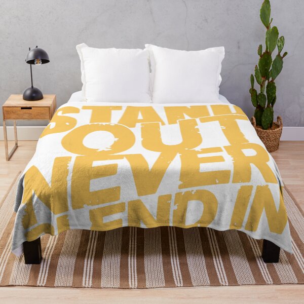 Item preview, Stand Out Never Blend In Distressed Lettering designed and sold by andry01.